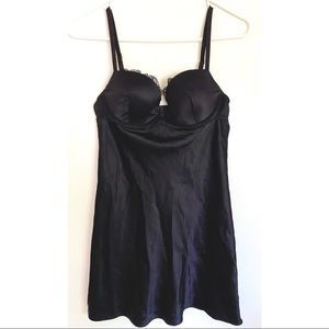 Victoria’s Secret Satin Underwire Teddy Slip
